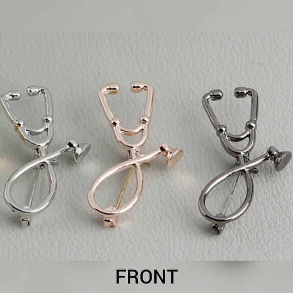 5⭐Rated 💕(LAST 1) RG Stethoscope Brooch - Picture 2 of 4